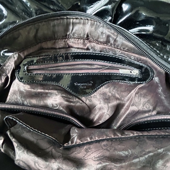 Vintage Temptations Vinyl Shoulder Magazine Bag Purse - Picture 9 of 10